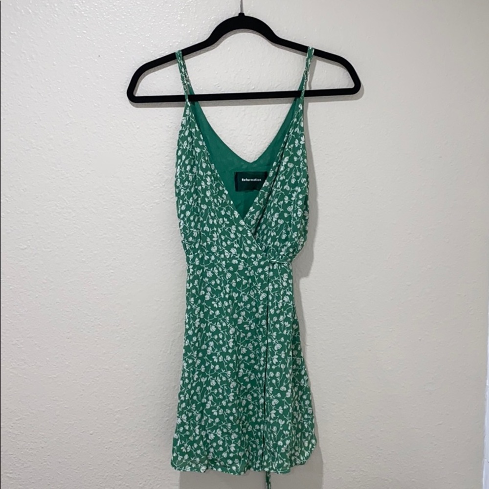 Reformation Wrap Dress